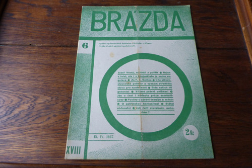 Brázda...časopis agrárního hnutí 6/1937