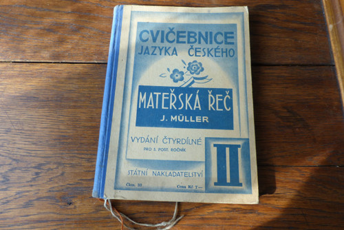 Cvičebnice jazyka českého, 1937