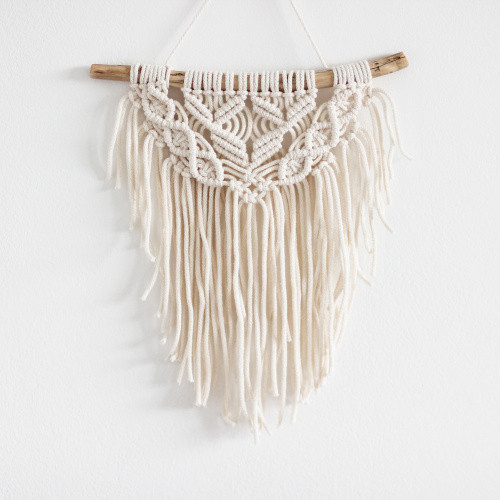 Přírodní macramé střední — foto 1
