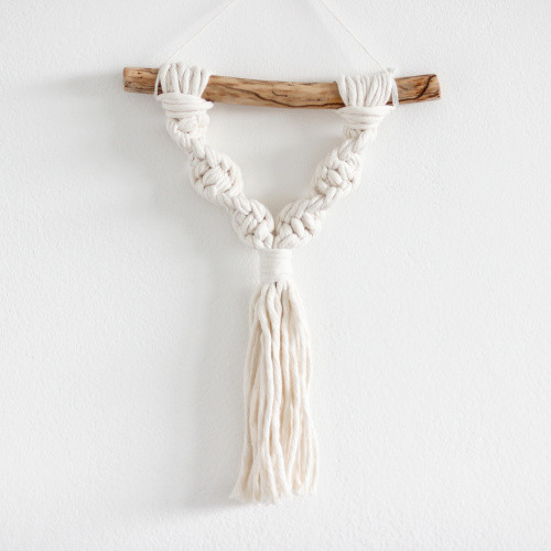 Přírodní macramé malé — foto 1