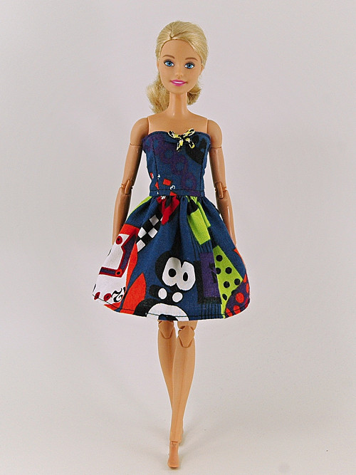 Barbie - Vícebarevné šaty — foto 1