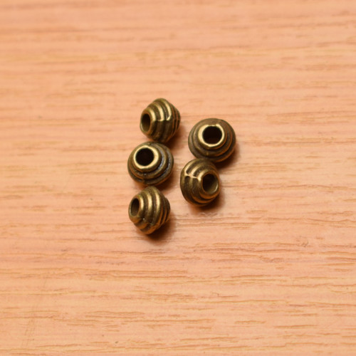 Mezidíl - starobronz - 6mm
