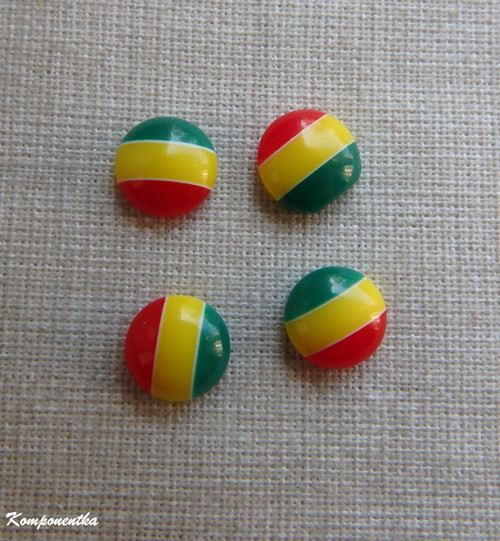 Kabošon resin 8mm 1kus