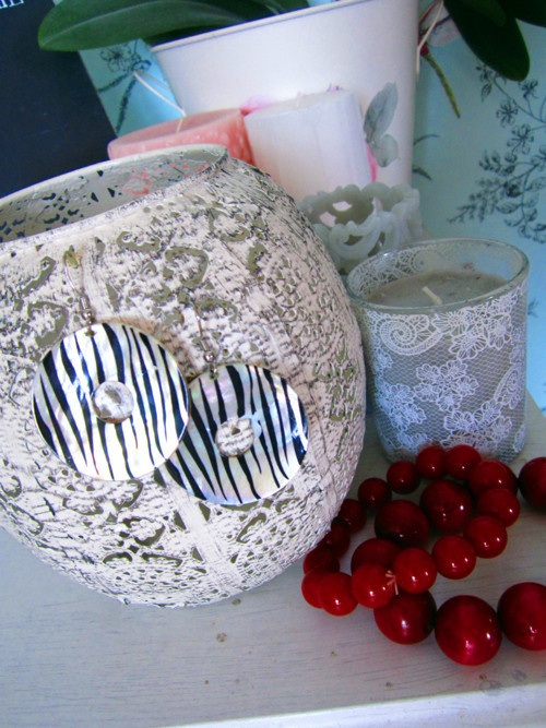 Náušnice zebra — foto 1