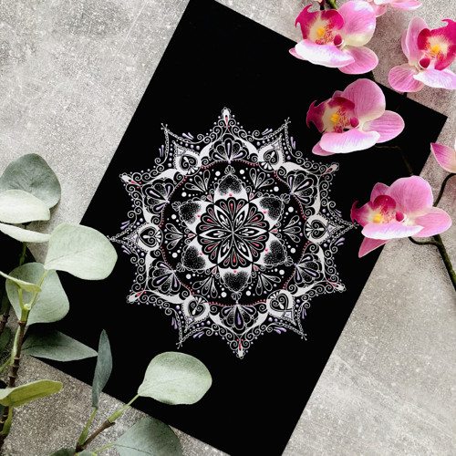 Z Venuše, mandala, originál — foto 1
