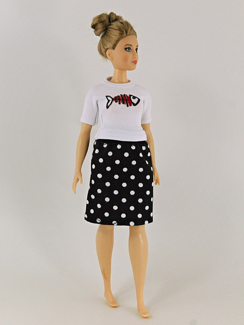 Barbie baculka - Rybičkové tričko — foto 1