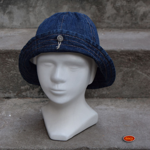 Unisex dětský džínový klobouk Pampalíny 53/54cm