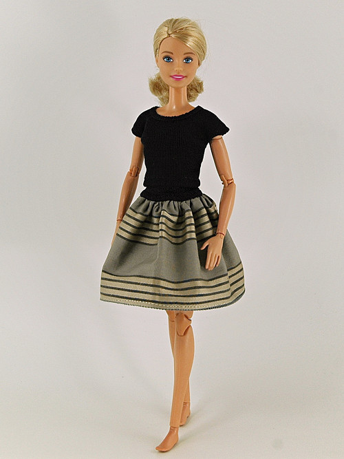 Barbie - Zelenočerný komplet — foto 1