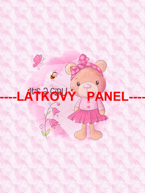 Bavlněný panel 25 x 25cm /+varianty velikostí/ — foto 1