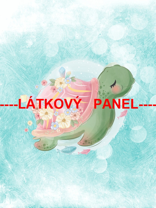 Bavlněný panel 25 x 25cm /+varianty velikostí/