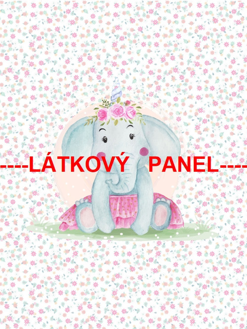 Bavlněný panel 25 x 25cm /+varianty velikostí/