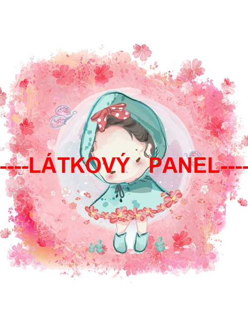 Bavlněný panel 25 x 25cm /+varianty velikostí/