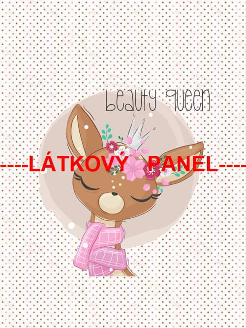 Bavlněný panel 25 x 25cm /+varianty velikostí/ — foto 1