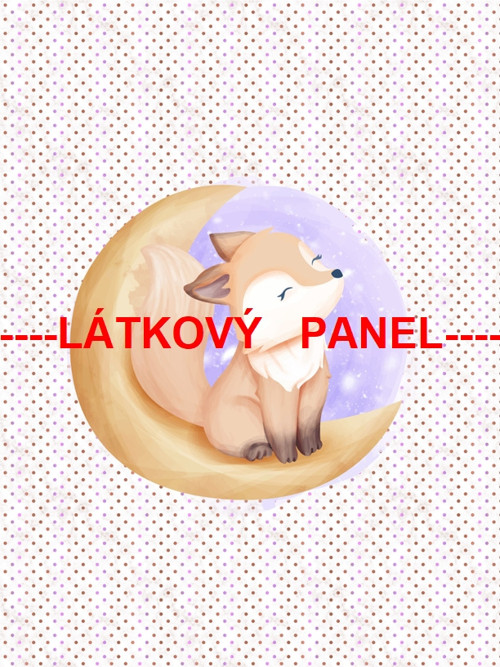 Bavlněný panel 25 x 25cm /+varianty velikostí/ — foto 1
