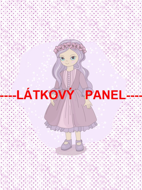 Bavlněný panel 25 x 25cm /+varianty velikostí/