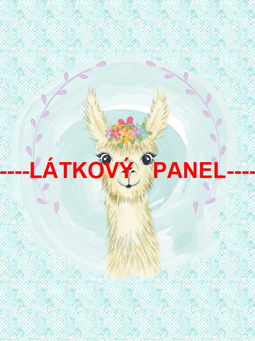 Bavlněný panel 25 x 25cm /+varianty velikostí/