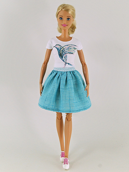 Barbie - Tričko s kolibříkem — foto 1