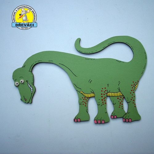 Dobrácký vegetariánský Diplodocus... D1924 — foto 1