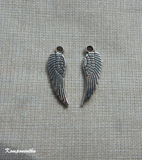 Přívěšek ve tvaru křídla 5x16.5mm 4kusy