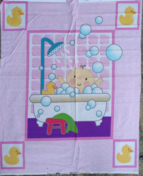 Panel Salina Yoon růžový, 80*110 cm