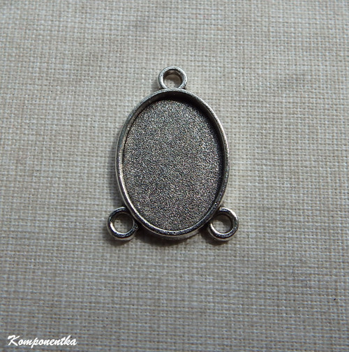 Lůžko na kabošon 13x18mm1kus