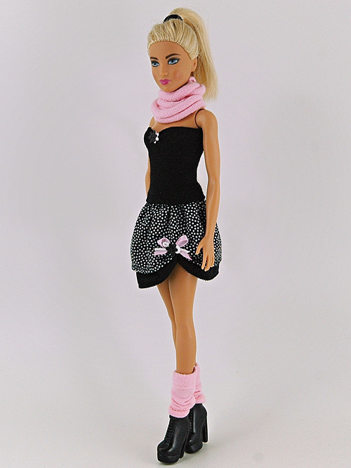 Barbie - Komplet černorůžový — foto 1