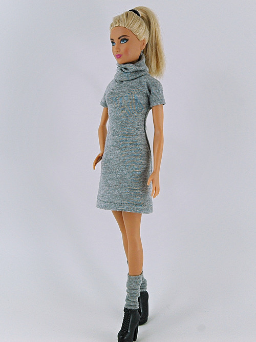 Barbie - Rolákošaty šedé — foto 1