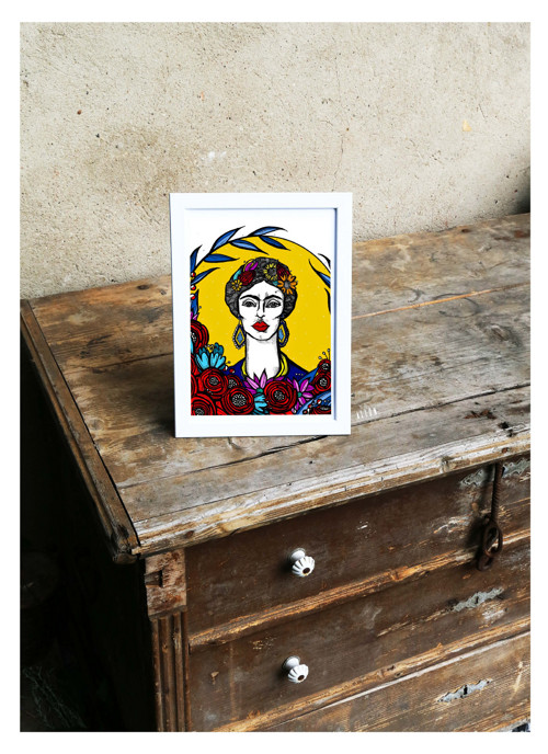 Plakát Frida Kahlo