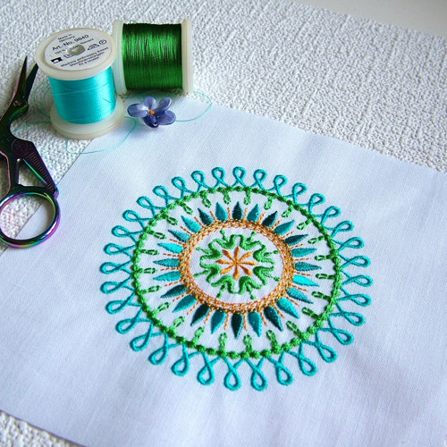 Mandala na plátně JEDINÝ KUS — foto 1