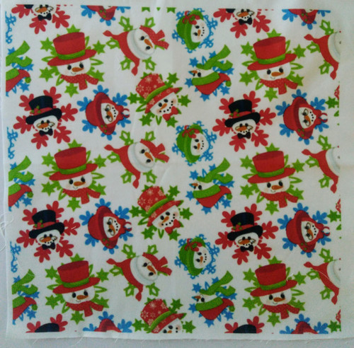 Bavlněný panel - 30 x 30 cm — foto 1