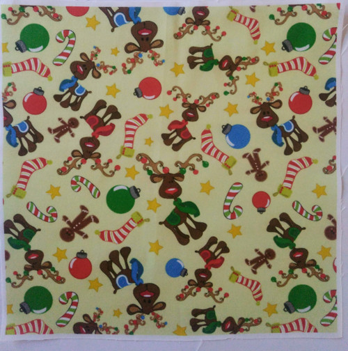 Bavlněný panel - 30 x 30 cm — foto 1