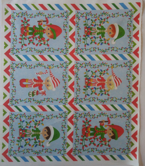 Bavlněná látka - sada 32 x 38 cm