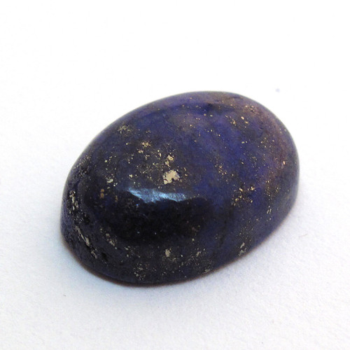 Kabošon lapis lazuli ovál 15mm — foto 1