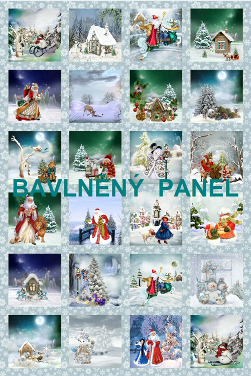 Bavlněný panel 40 x 60 cm — foto 1