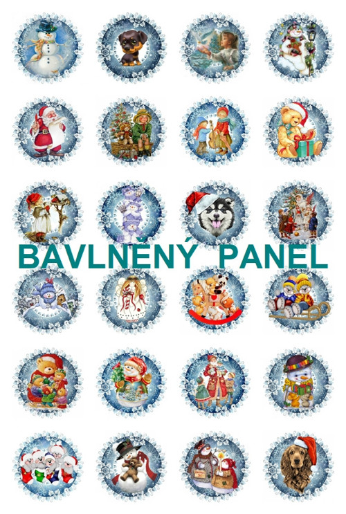 Bavlněný panel 40 x 60 cm — foto 1