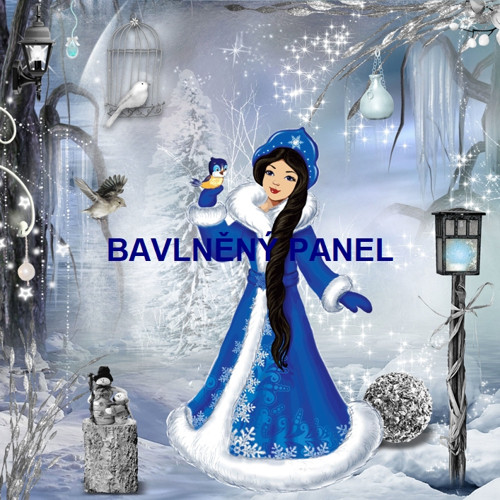 Bavlněný panel 15 X 15 cm