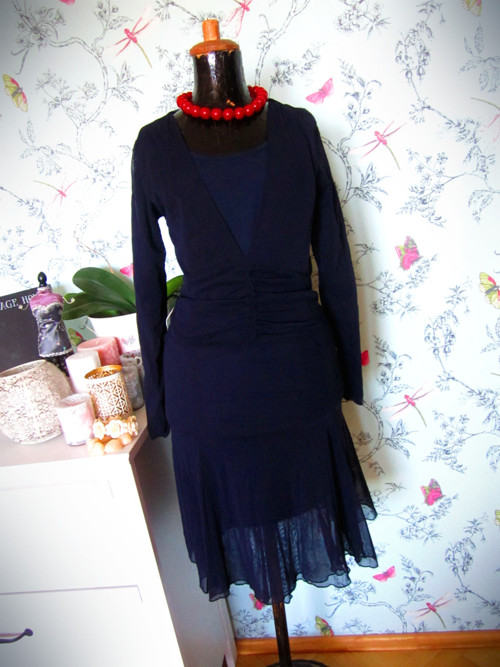 Šaty navy blue — foto 1