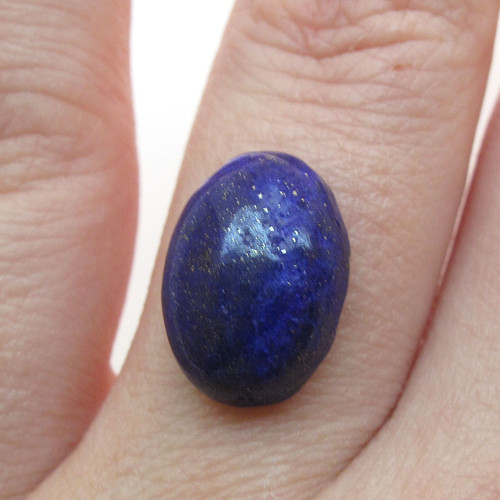 Kabošon lapis lazuli ovál 14,7mm — foto 1
