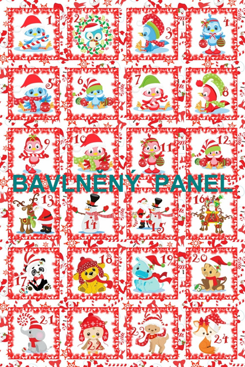 Bavlněný panel 40 x 60 cm — foto 1