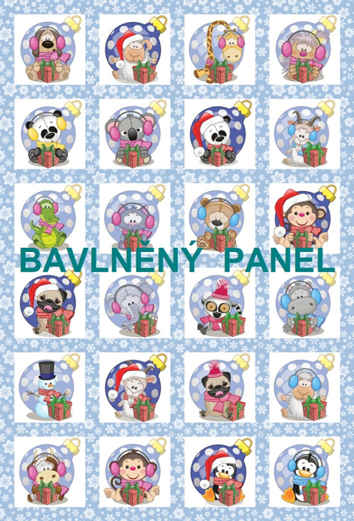 Bavlněný panel 40 x 60 cm — foto 1