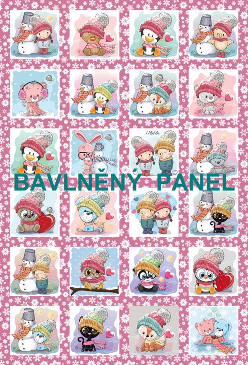 Bavlněný panel 40 x 60 cm — foto 1