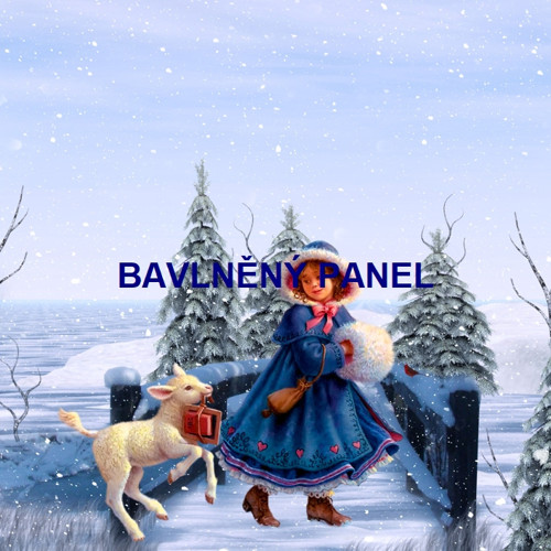 Bavlněný panel 15 X 15 cm