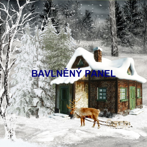 Bavlněný panel 15 X 15 cm