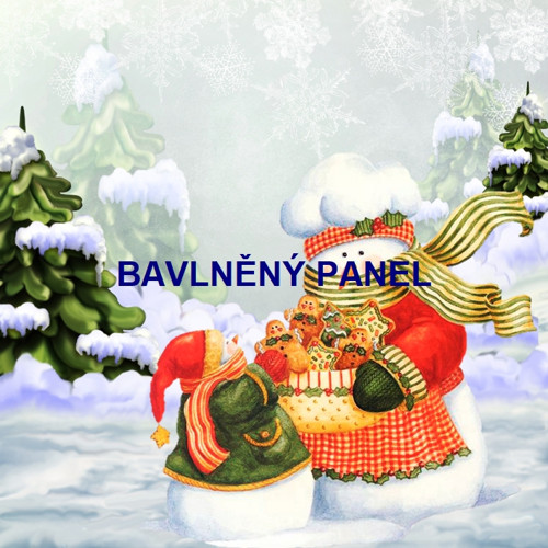 Bavlněný panel 15 X 15 cm