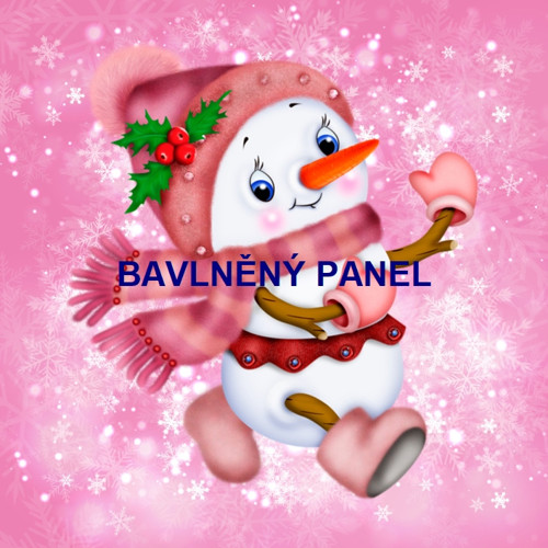 Bavlněný panel 15 X 15 cm