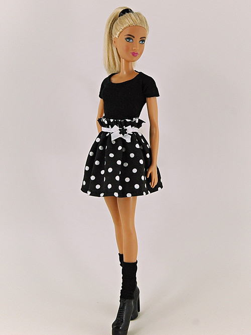 Barbie - Puntíkatá sukně — foto 1