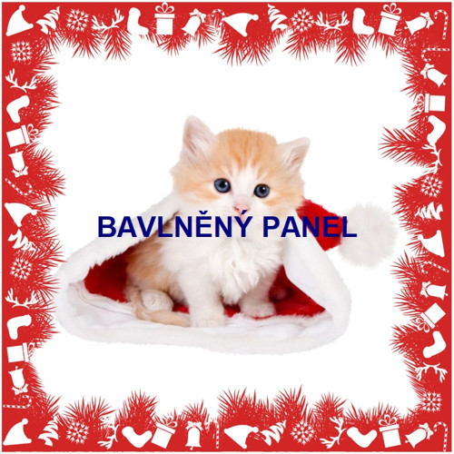 Bavlněný panel 15 X 15 cm