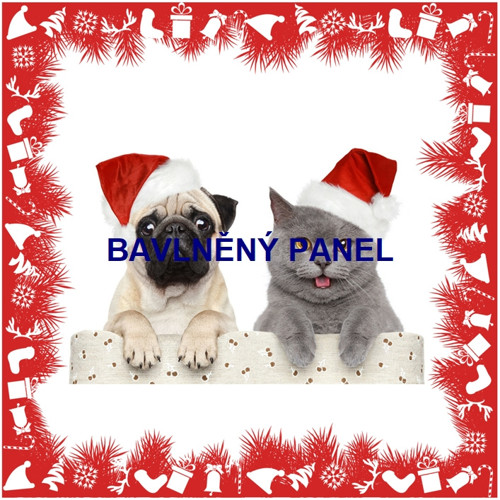 Bavlněný panel 15 X 15 cm — foto 1