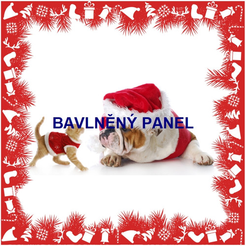 Bavlněný panel 15 X 15 cm