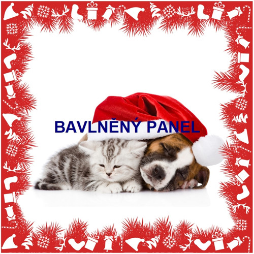 Bavlněný panel 15 X 15 cm